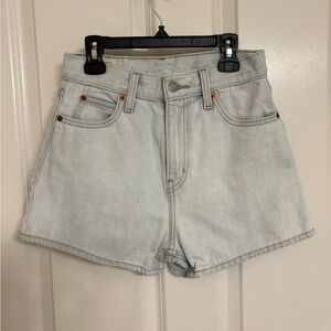 Levi's Light Blue Jean Shorts - Size 24